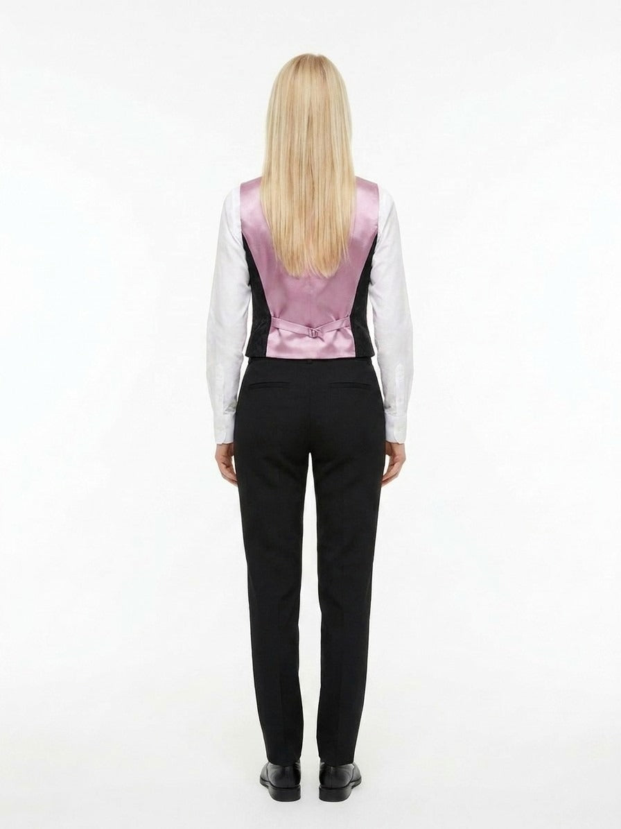Dolce & Gabbana Black Acetate Waistcoat
