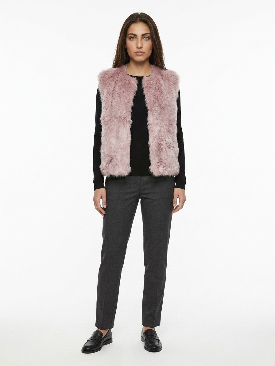 Dolce & Gabbana Pink Silk Waistcoat