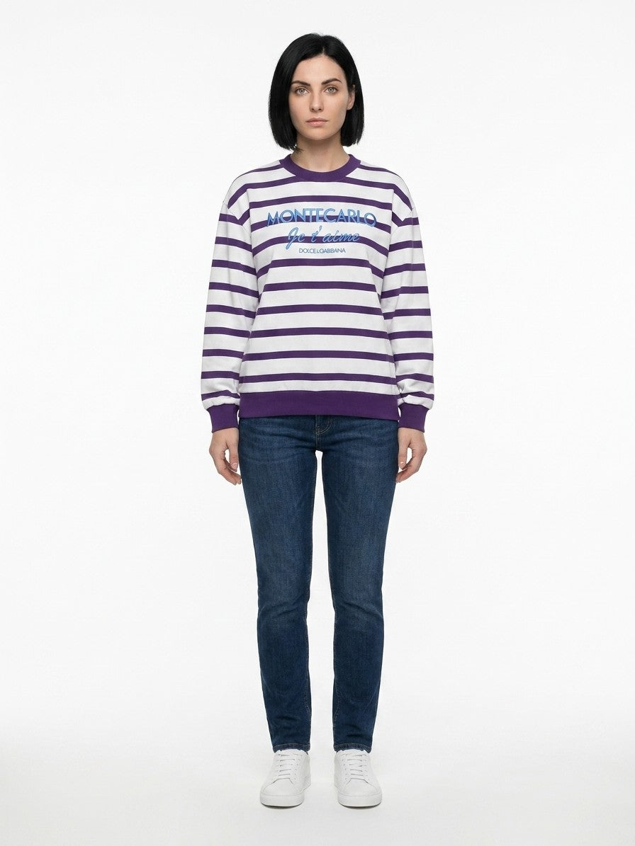 Dolce & Gabbana Multicolor Cotton Sweatshirt
