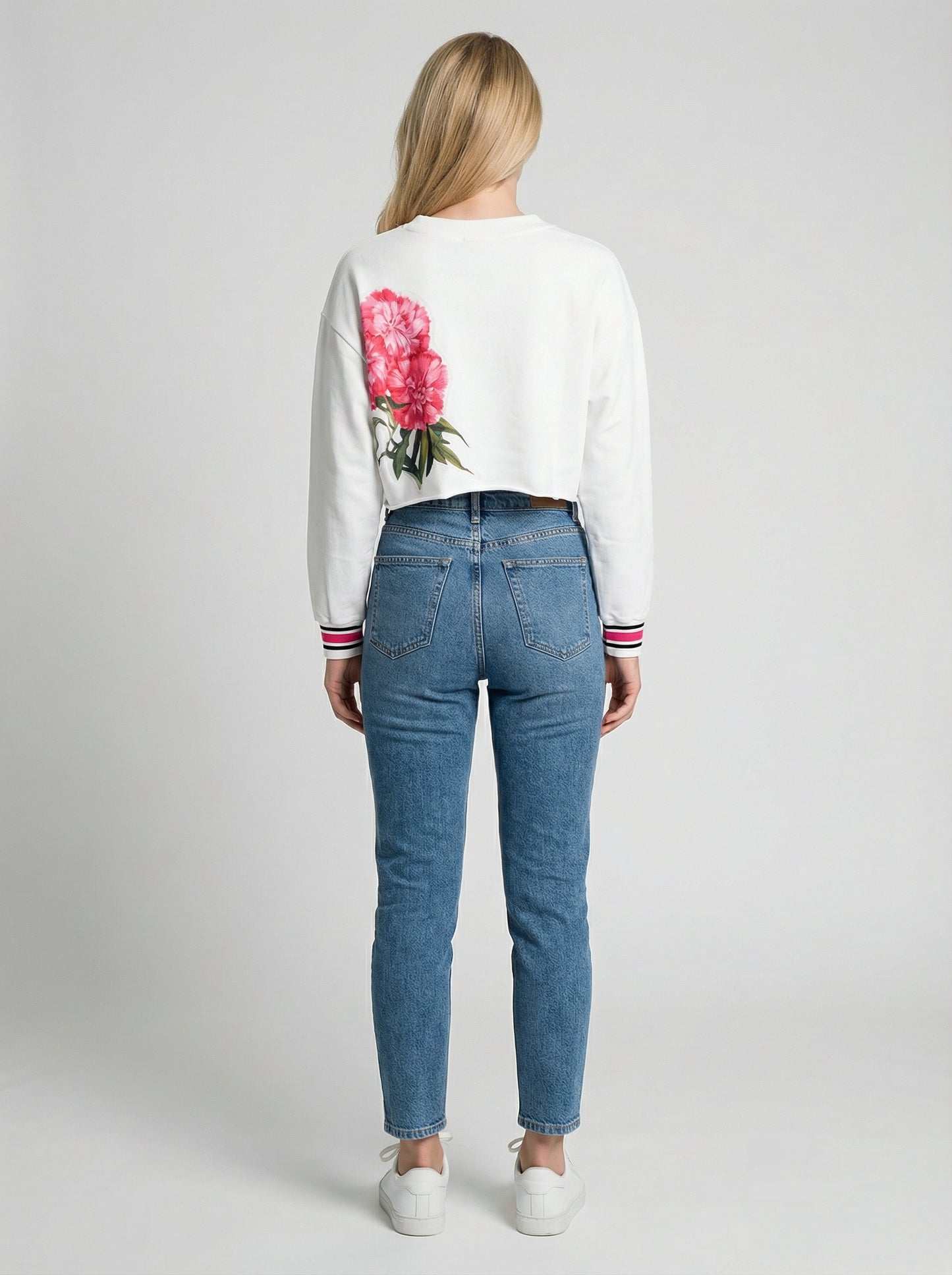 Dolce & Gabbana White Cotton Sweatshirt