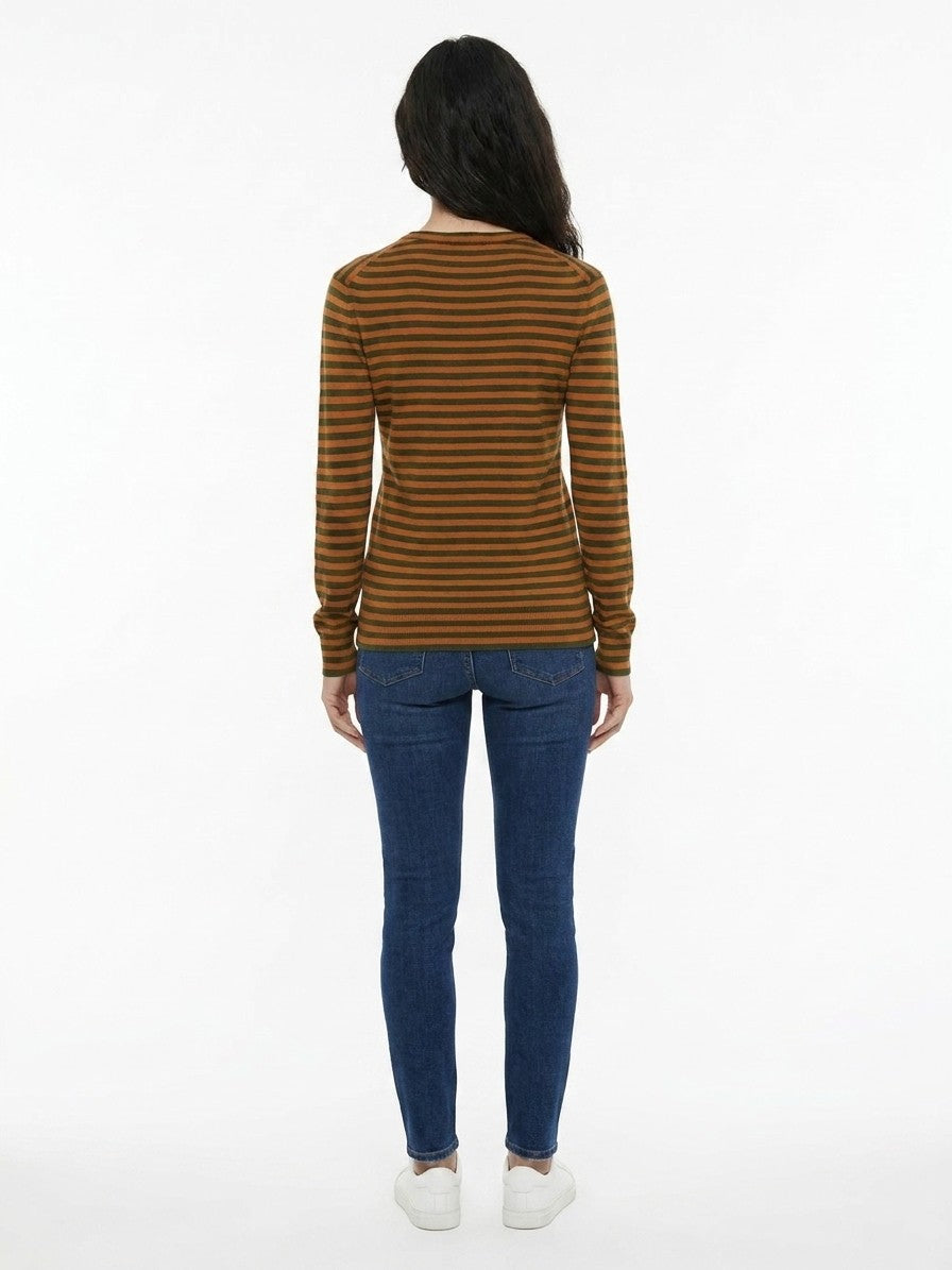 Dolce & Gabbana Bicolor Cashmere Sweater