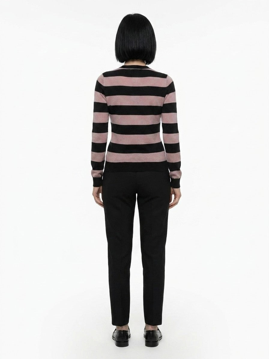 Dolce & Gabbana Bicolor Cashmere Sweatshirt
