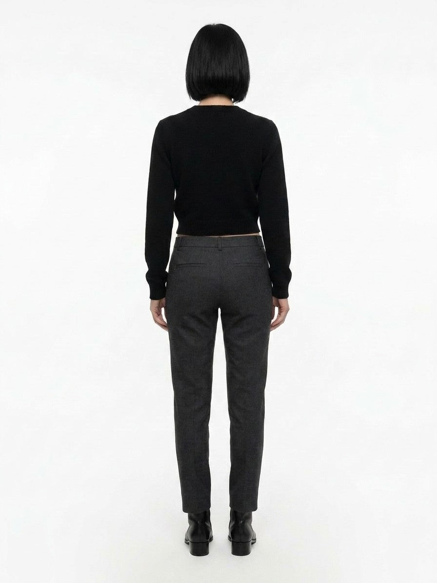 Dolce & Gabbana Black Cashmere Sweatshirt