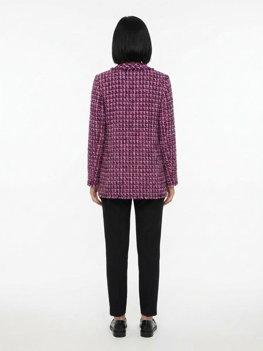 Dolce & Gabbana Purple Cotton Jacket
