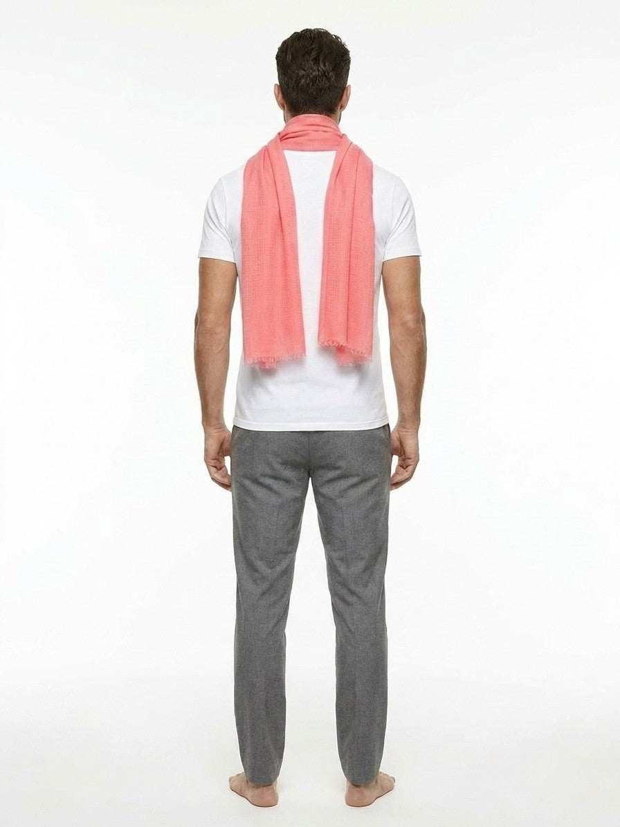 Givenchy Orange Cashmere Scarf
