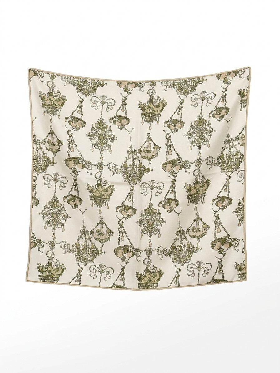 Givenchy Bicolor Silk Pocket Square