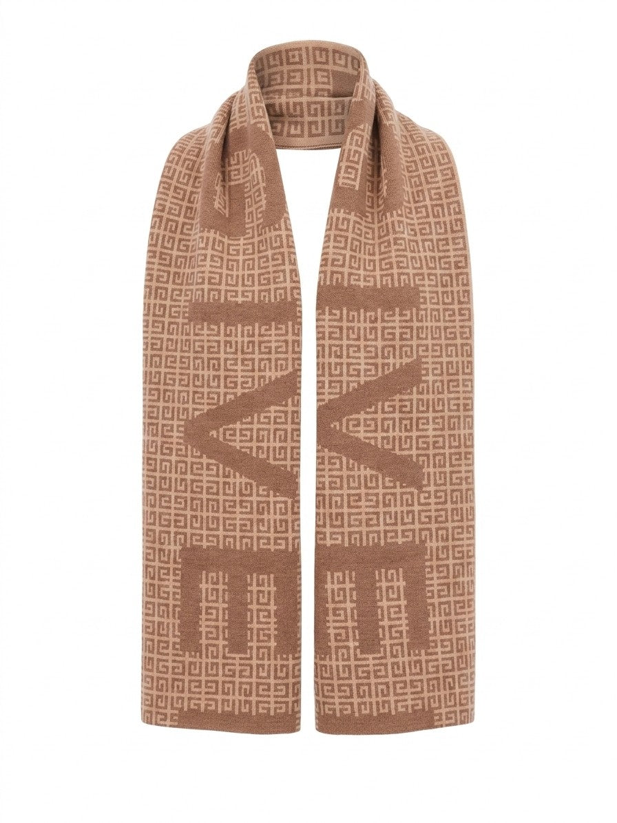 Givenchy Bicolor Wool Scarf
