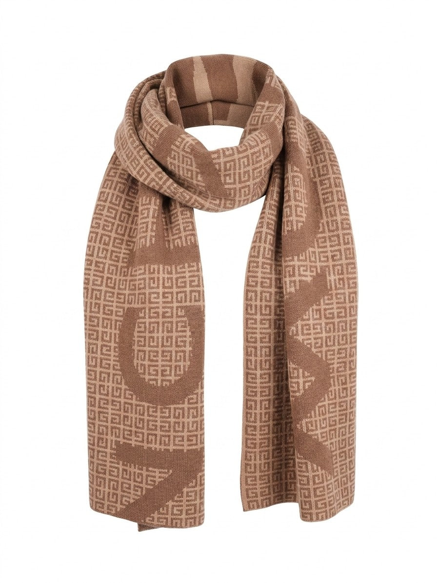 Givenchy Bicolor Wool Scarf