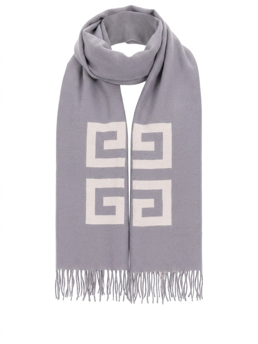 Givenchy Bicolor Virgin Wool Scarf
