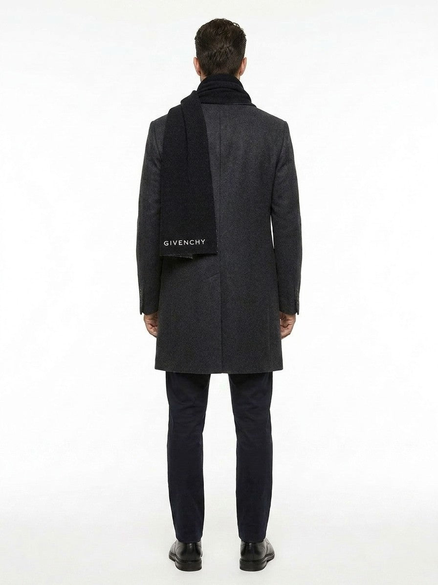 Givenchy Bicolor Wool Scarf