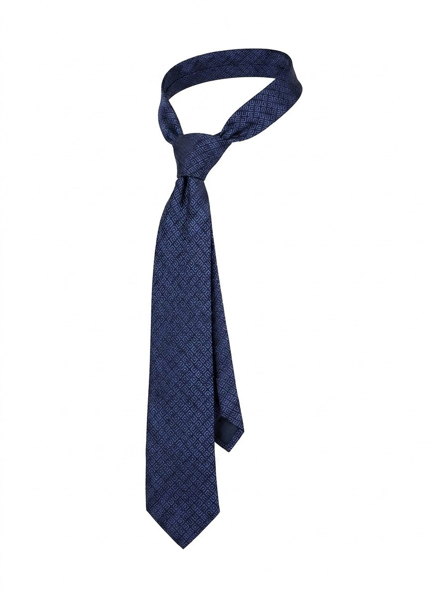 Givenchy Blue Silk Tie