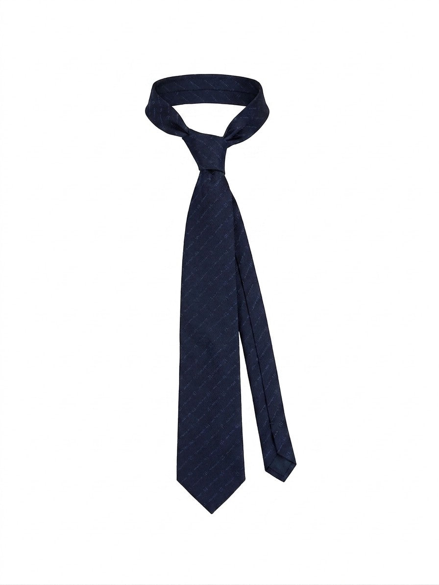 Givenchy Blue Silk Tie
