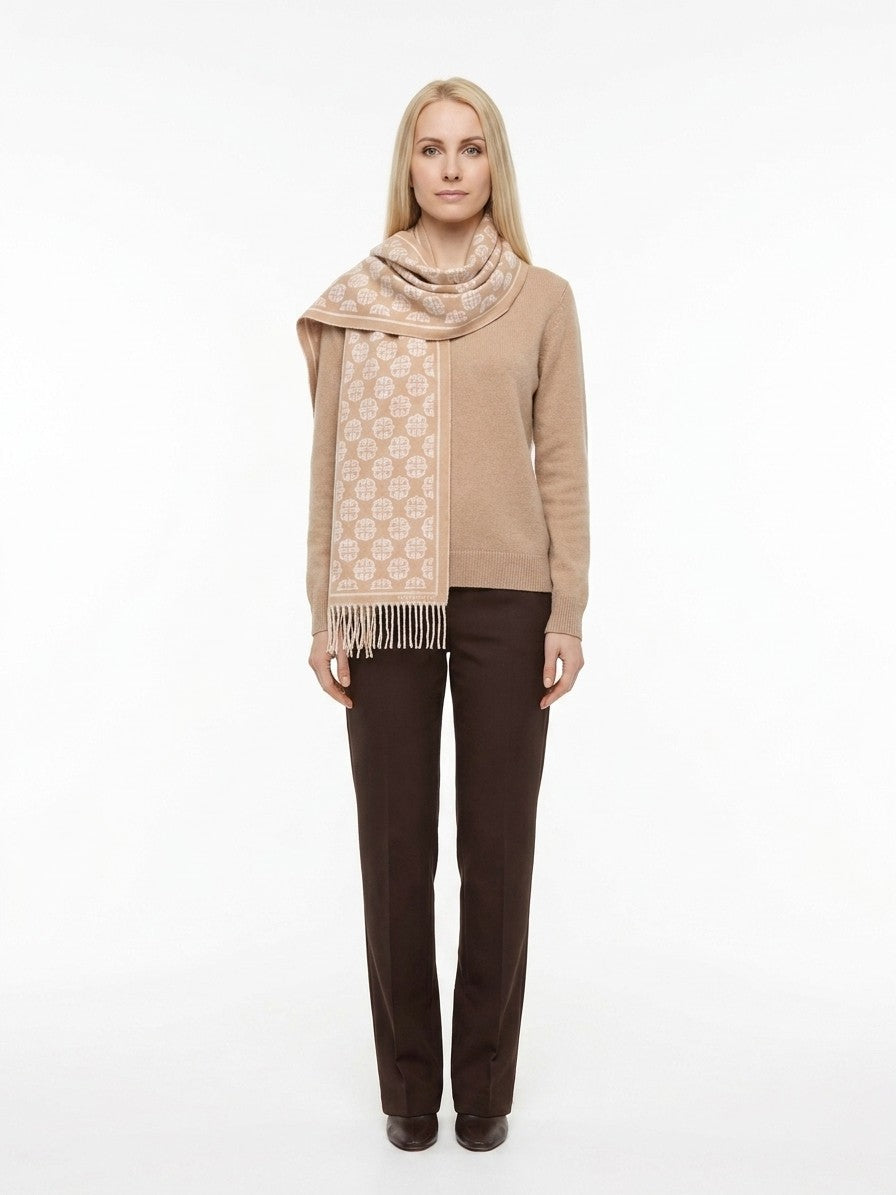 Givenchy Beige Wool Scarf