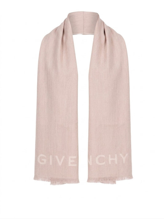 Givenchy Beige Wool Scarf