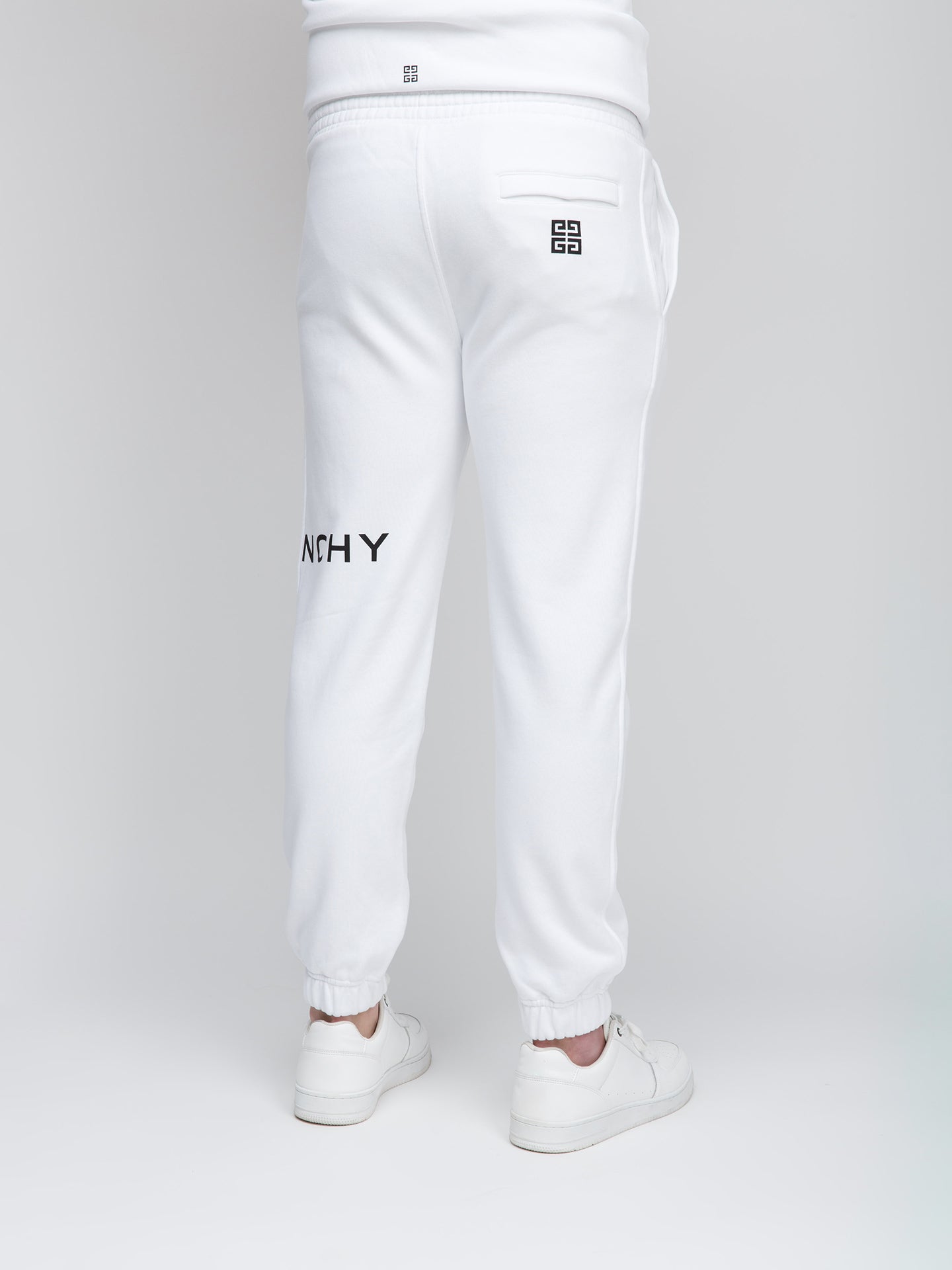 Givenchy White Cotton Joggers (Workout Pants)