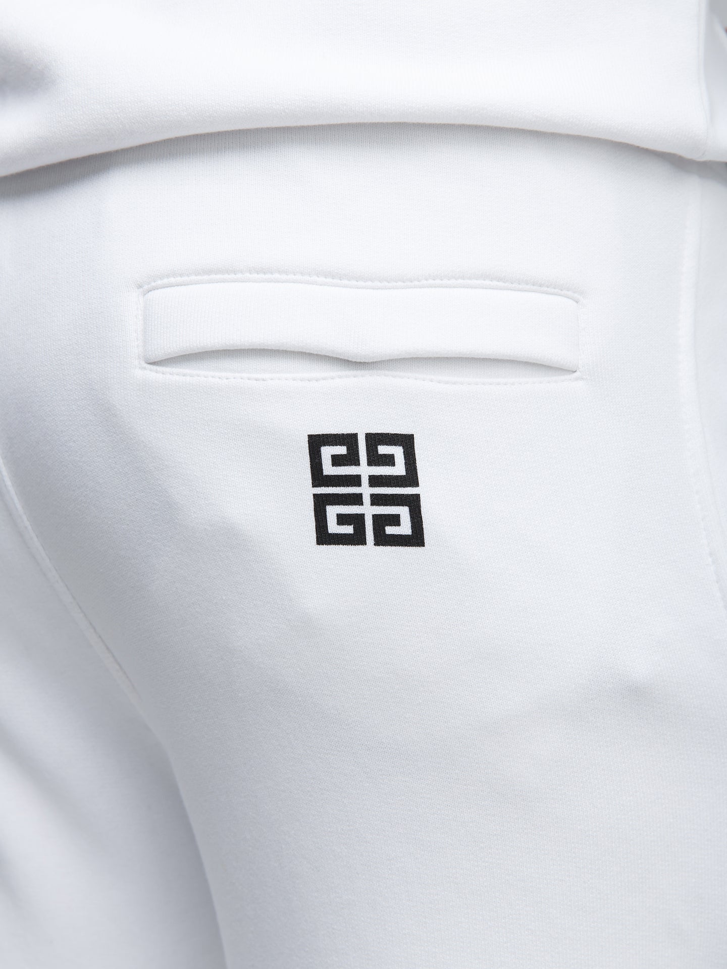 Givenchy White Cotton Joggers (Workout Pants)