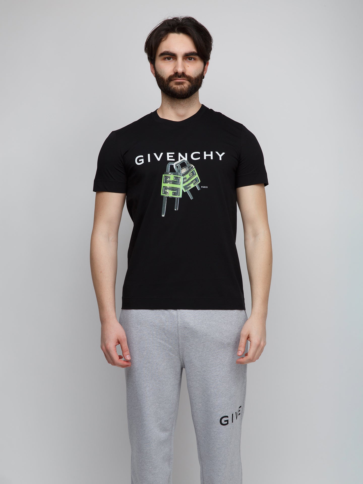 Givenchy Black Cotton Sportswear