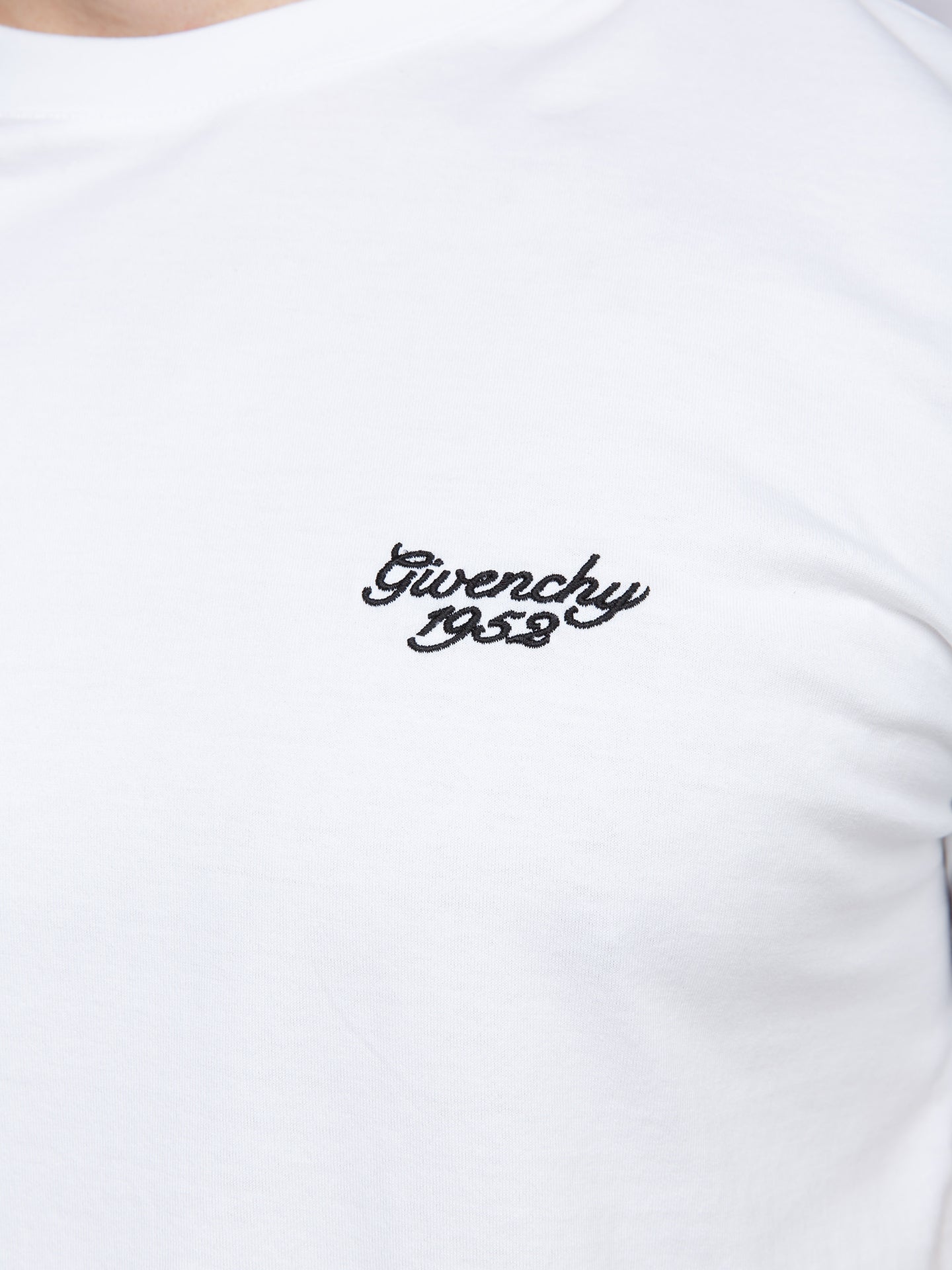 Givenchy White Cotton T-Shirt