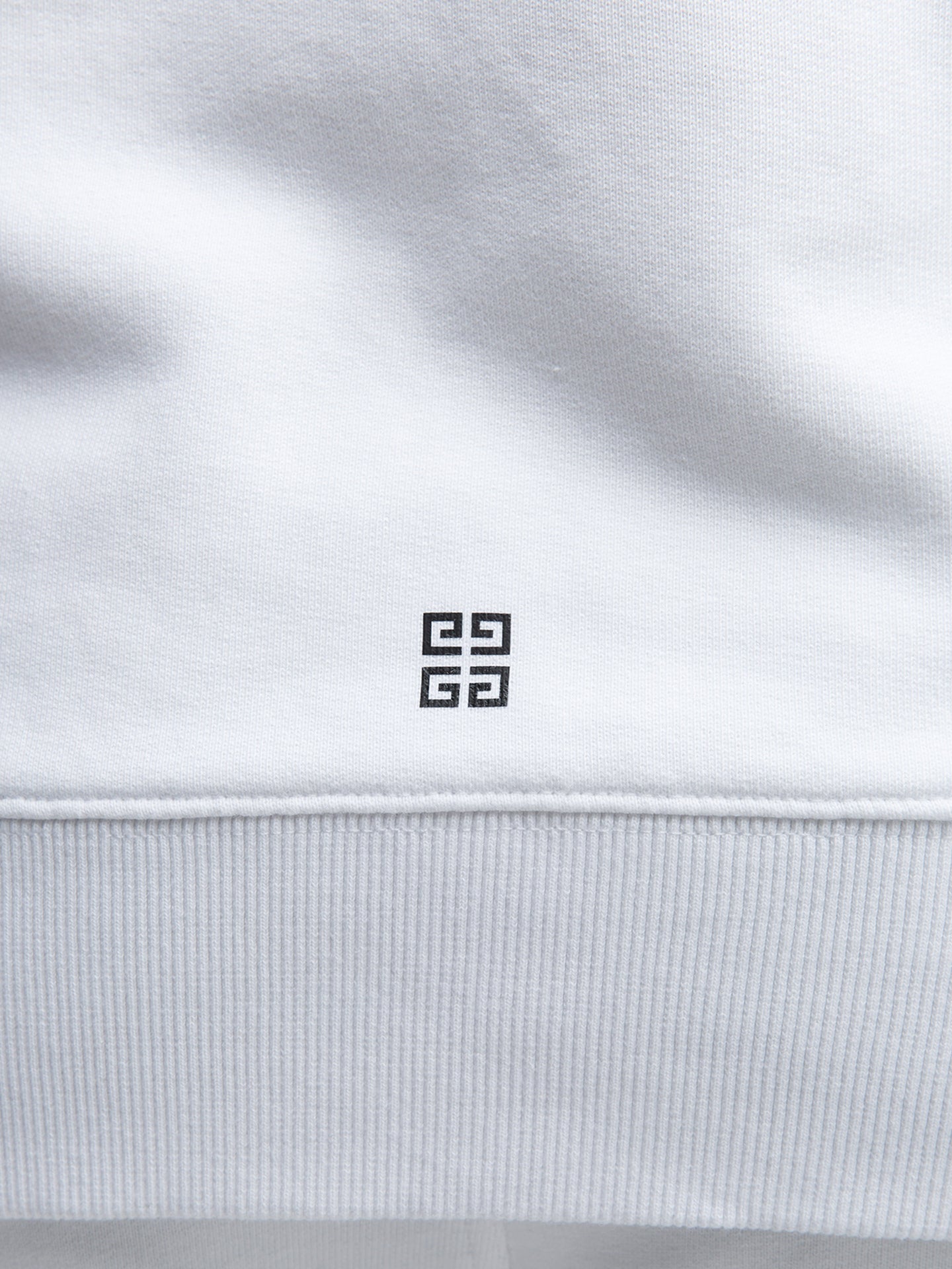 Givenchy White Cotton Sweatshirt