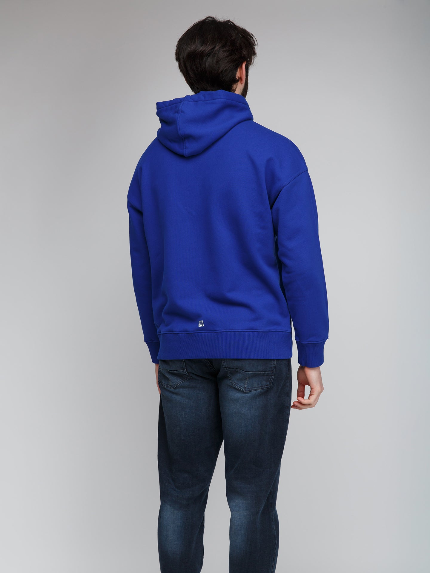 Givenchy Blue Cotton Hoodie