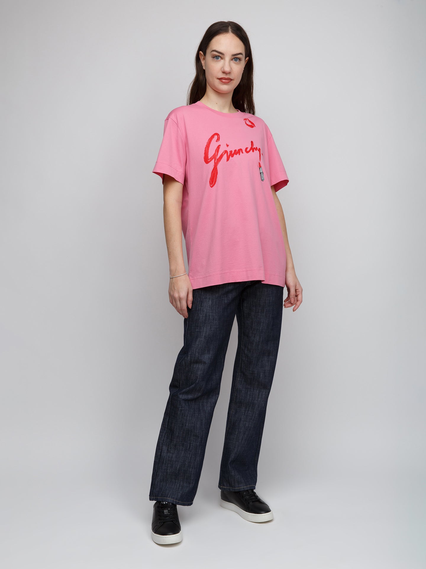 Givenchy Pink Cotton T-Shirt