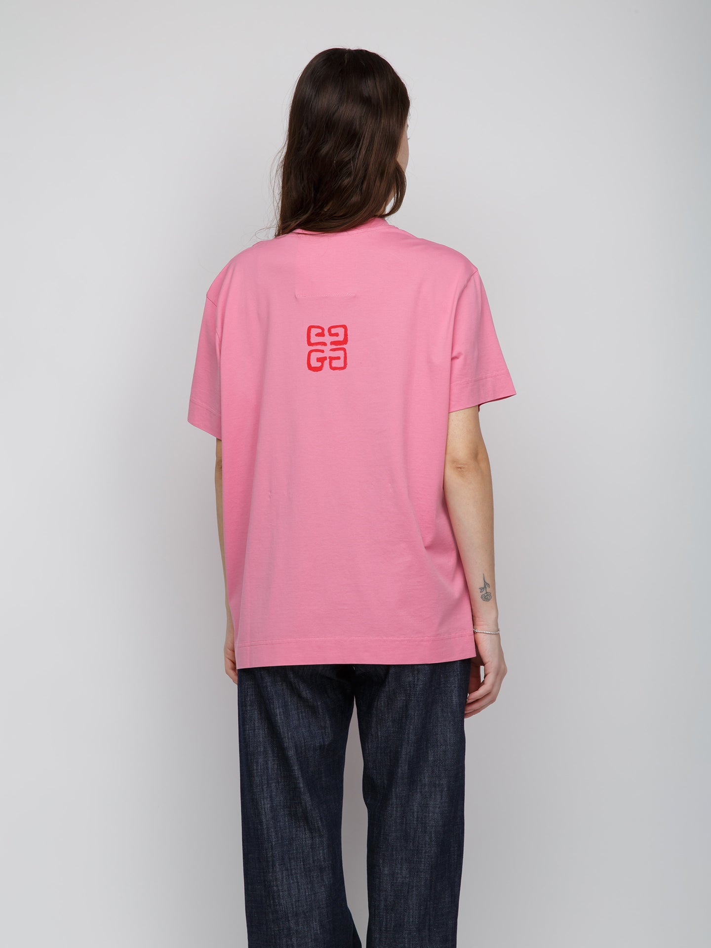 Givenchy Pink Cotton T-Shirt