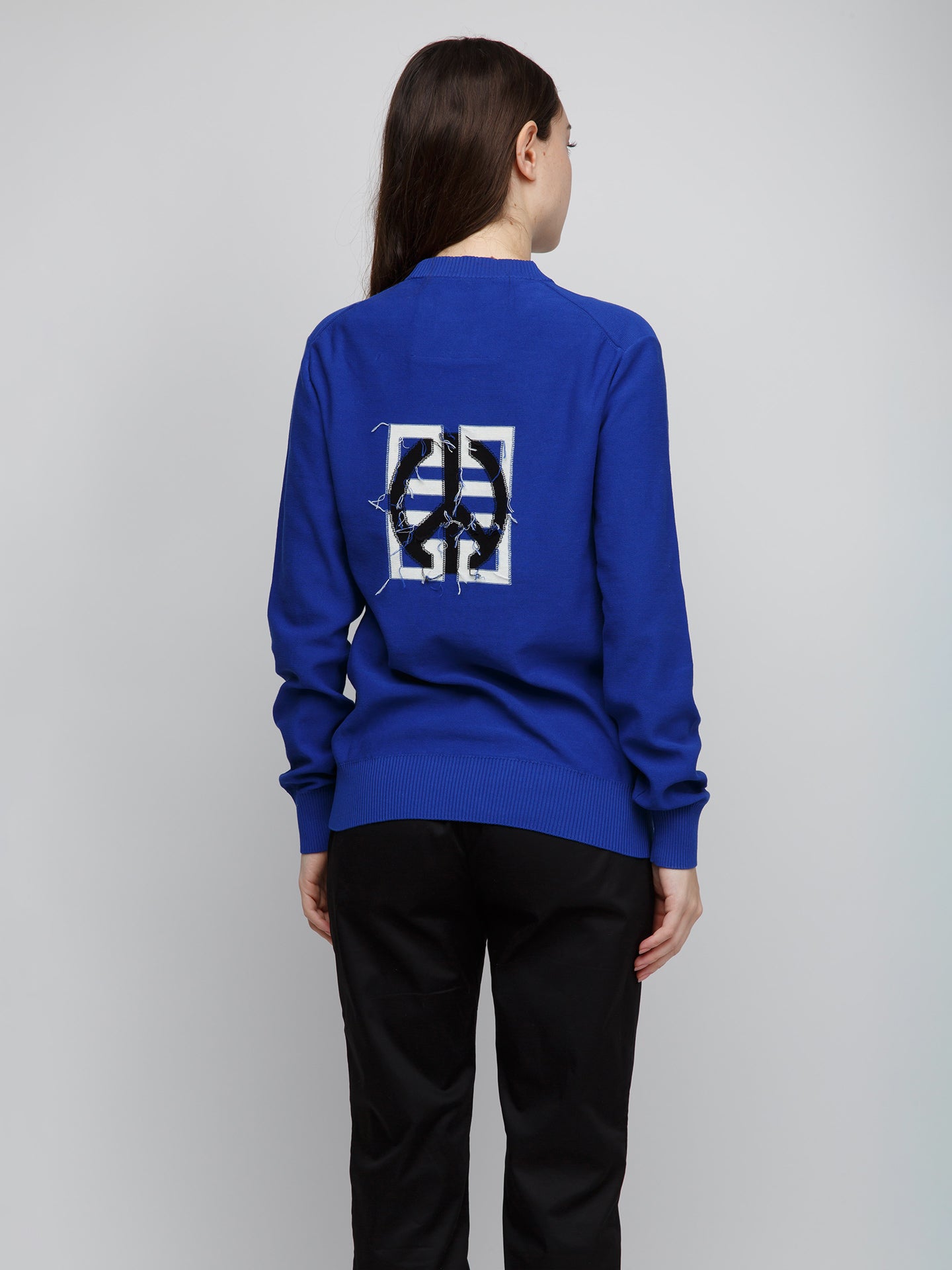 Givenchy Blue Cotton Sweatshirt