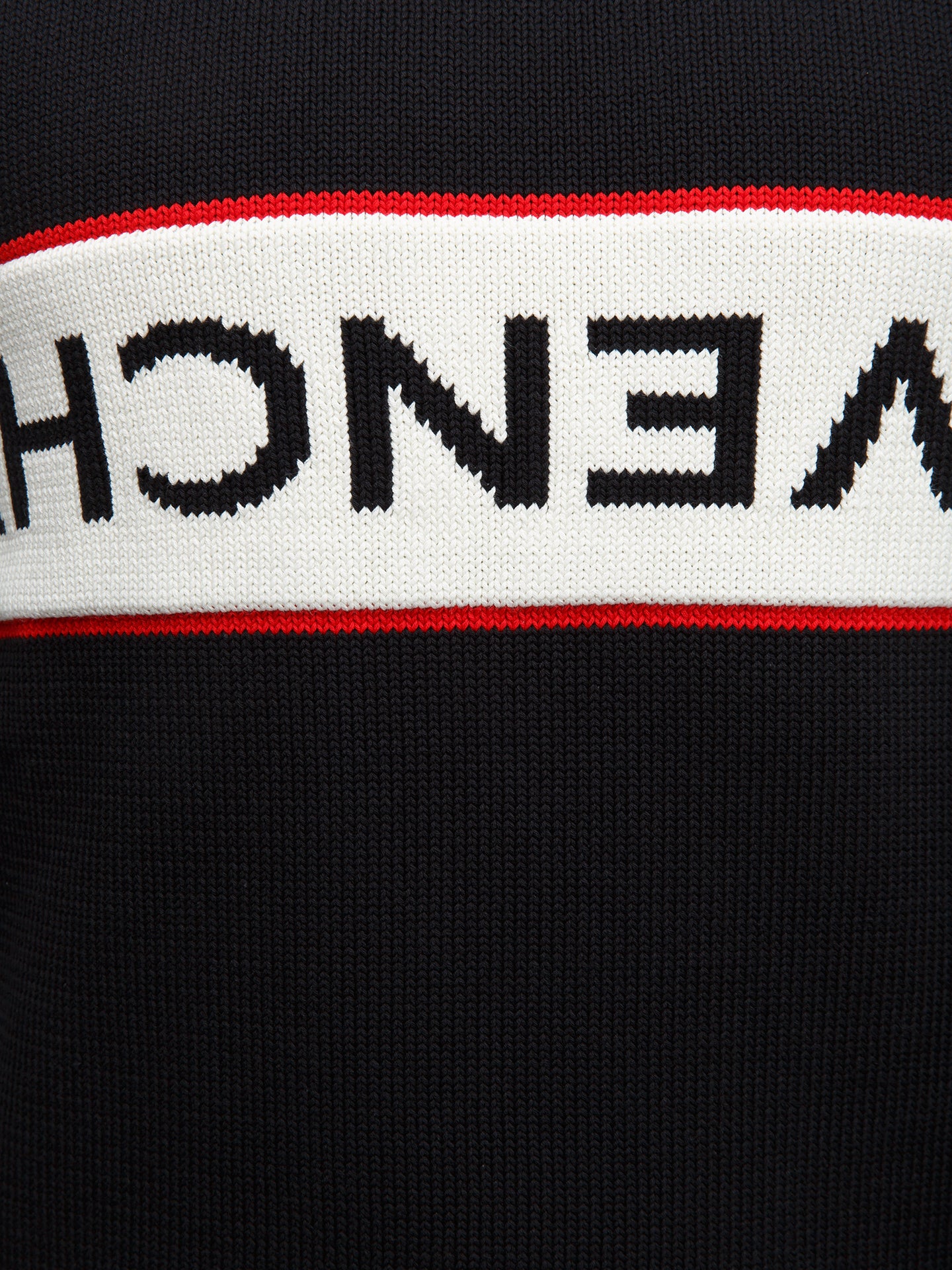 Givenchy Black Cotton Sweater