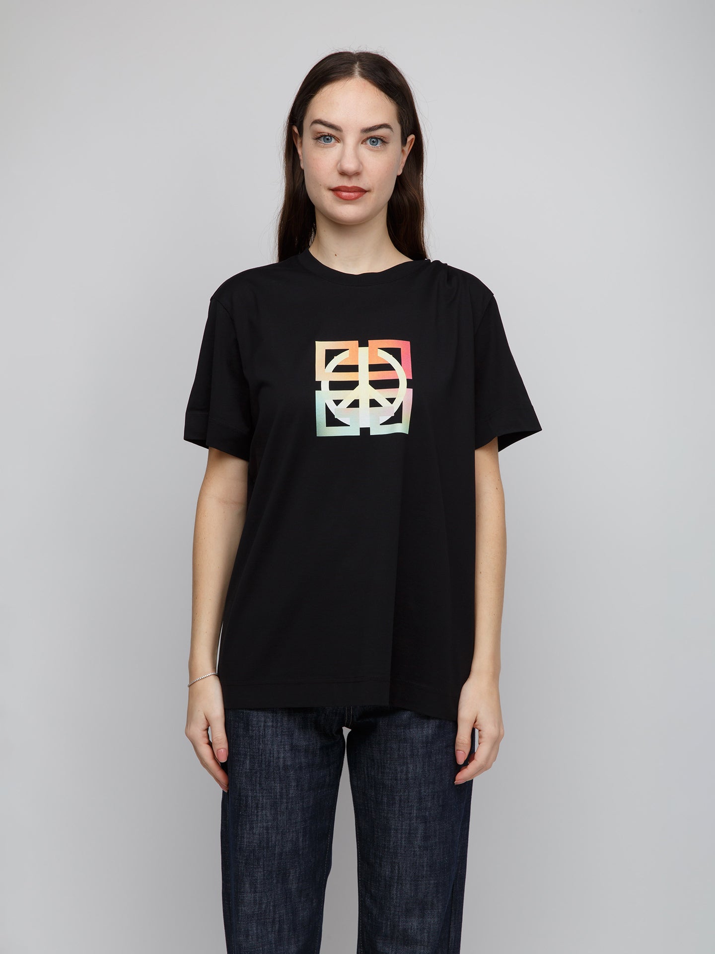 Givenchy Black Cotton T-Shirt