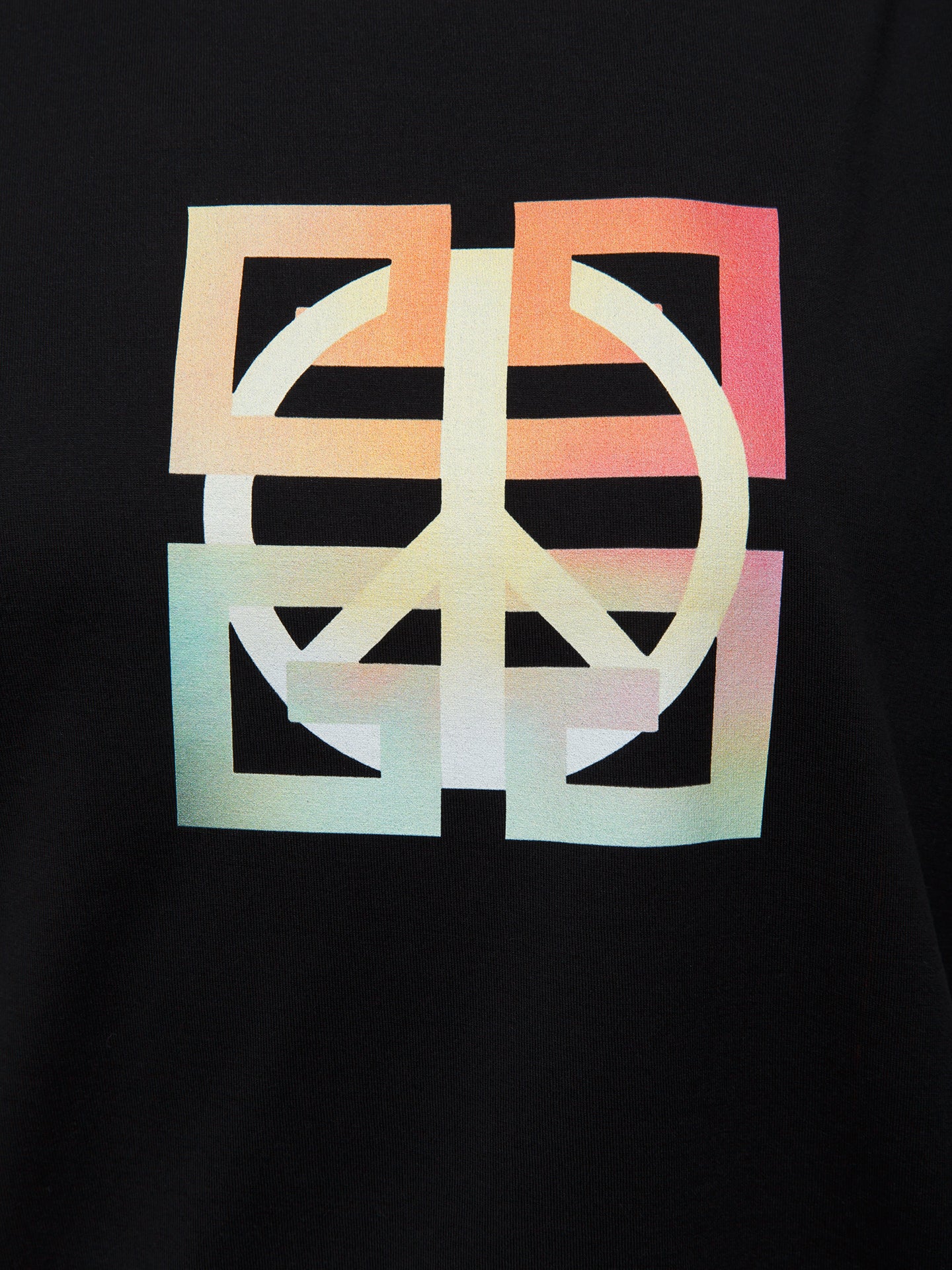Givenchy Black Cotton T-Shirt