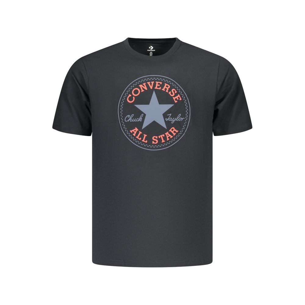 Converse Black Cotton Men's T-Shirt