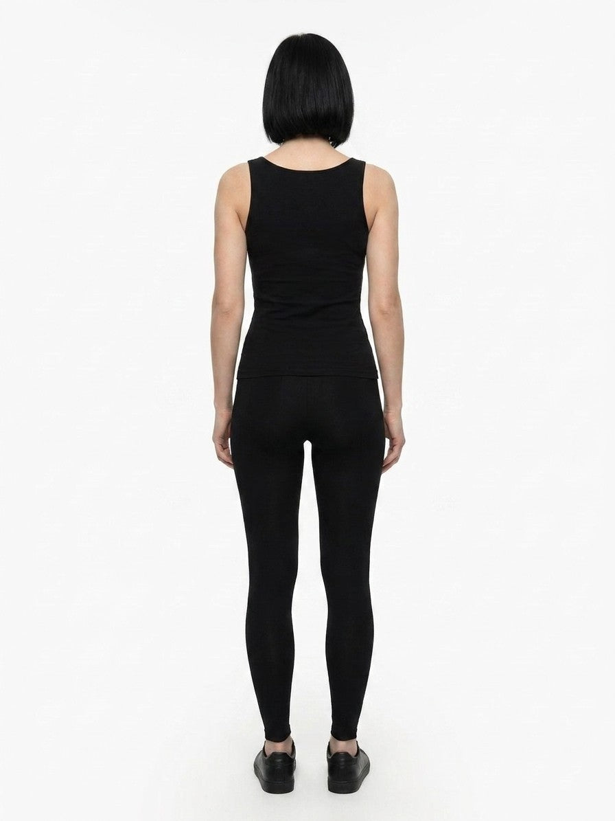 Dolce & Gabbana Black Cashmere Leggings