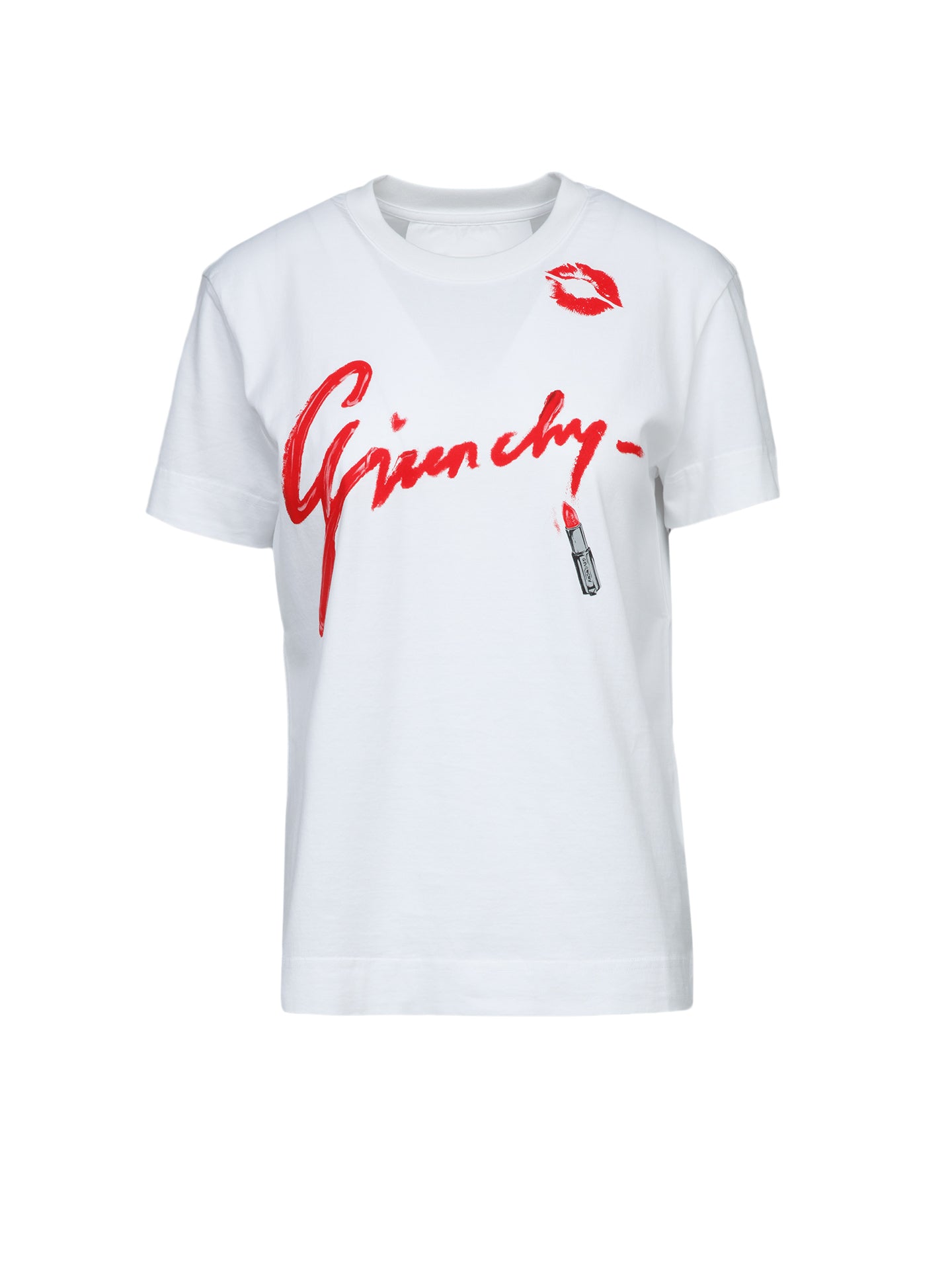 Givenchy White Cotton Sleeveles T-Shirt