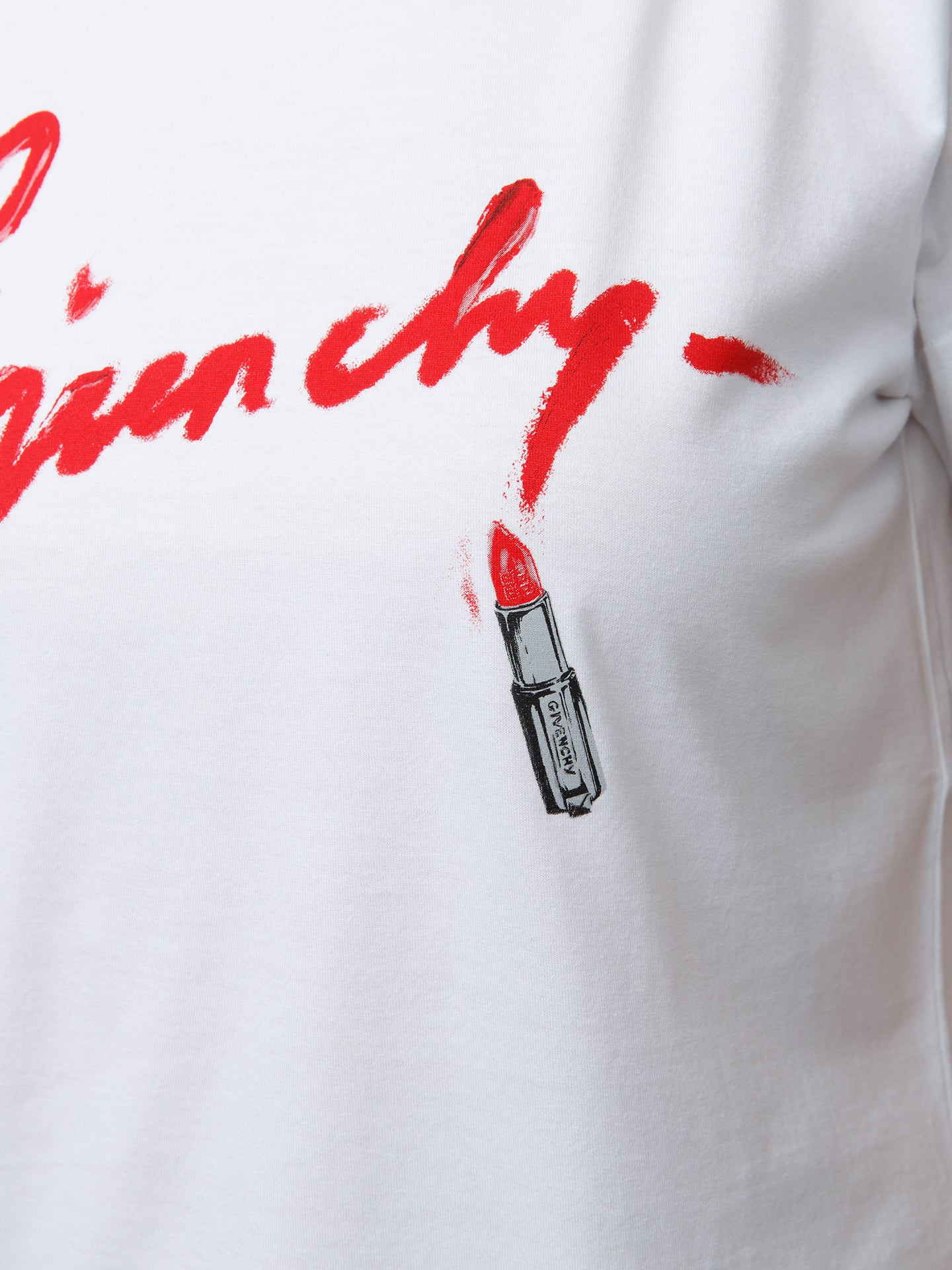Givenchy White Cotton Sleeveles T-Shirt