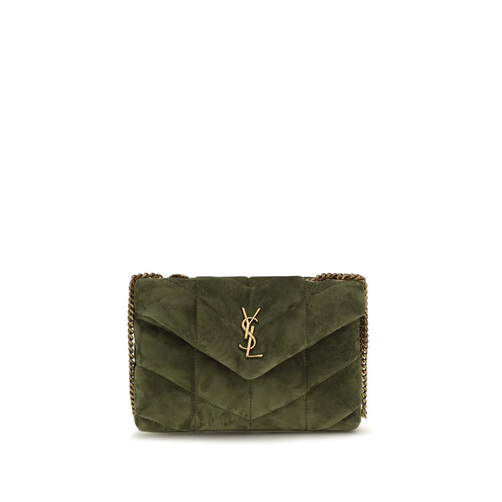 Saint Laurent Bicolor Calf Leather Bos Taurus Wallet