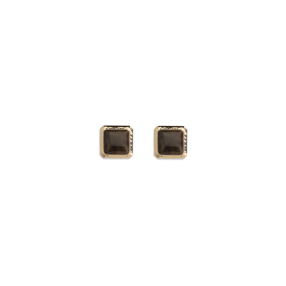 Self-Portrait Gold Brass Earrings