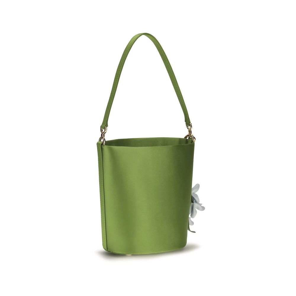 Self-Portrait Bicolor Polyester Backet Bag