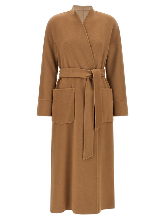 Max Mara Beige Wool Coat