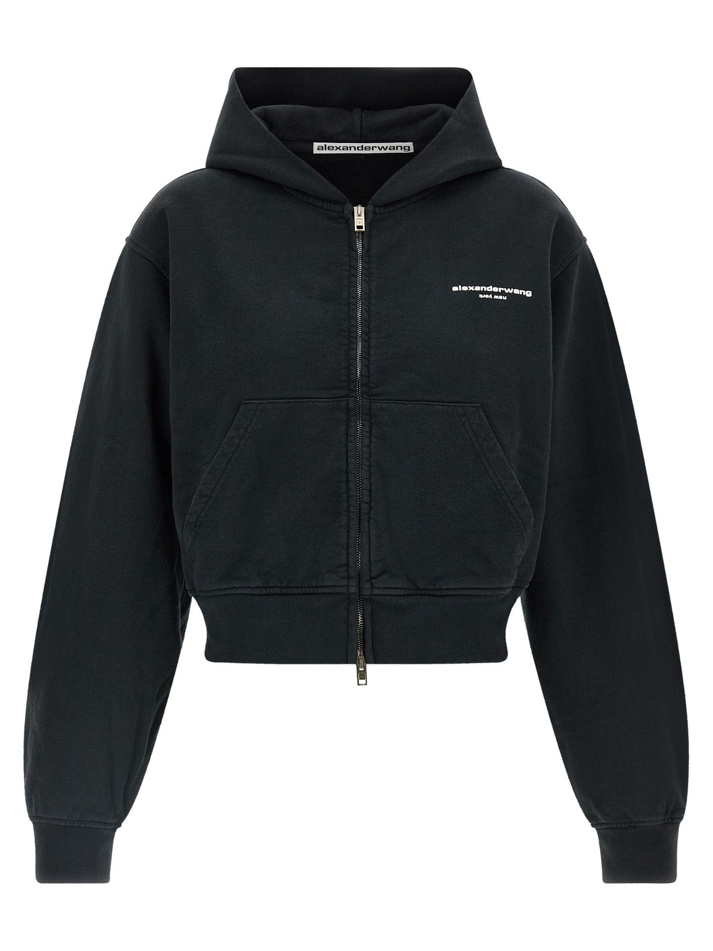 Alexander Wang Black Cotton Sweatshirt