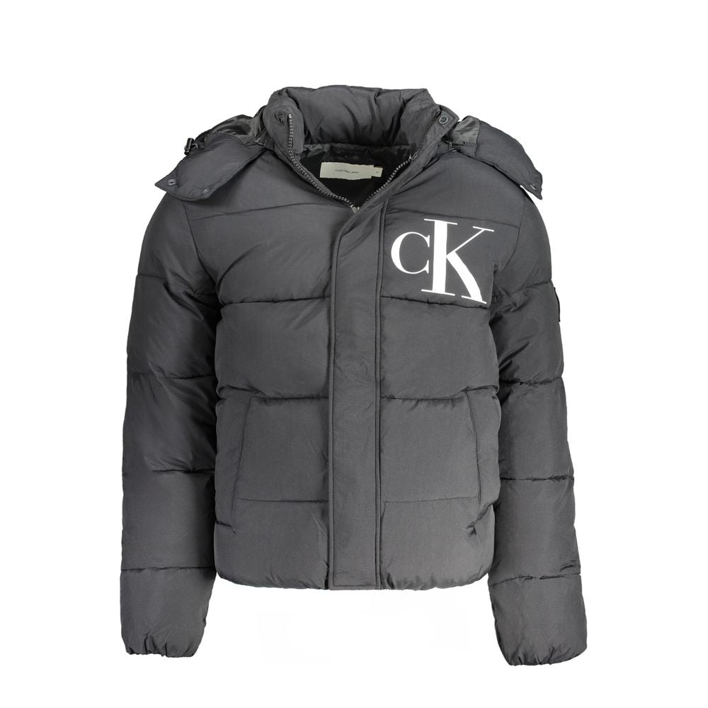 Calvin Klein Black Nylon Men's Jacket
