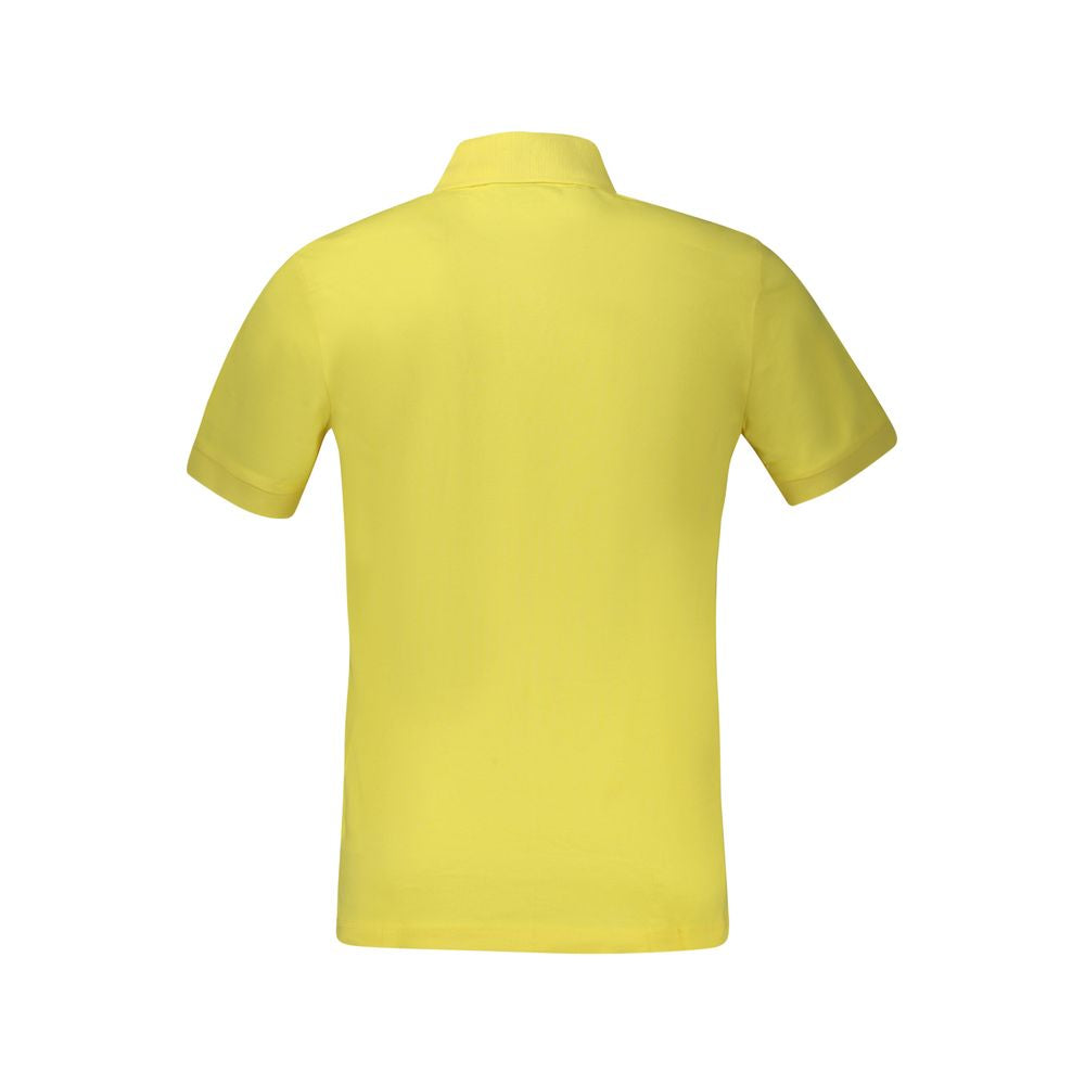 Hugo Boss Yellow Cotton Men's Polo Shirt