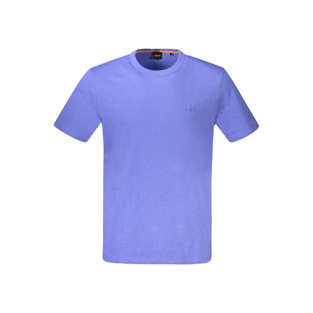Hugo Boss Blue Cotton Men's T-Shirt