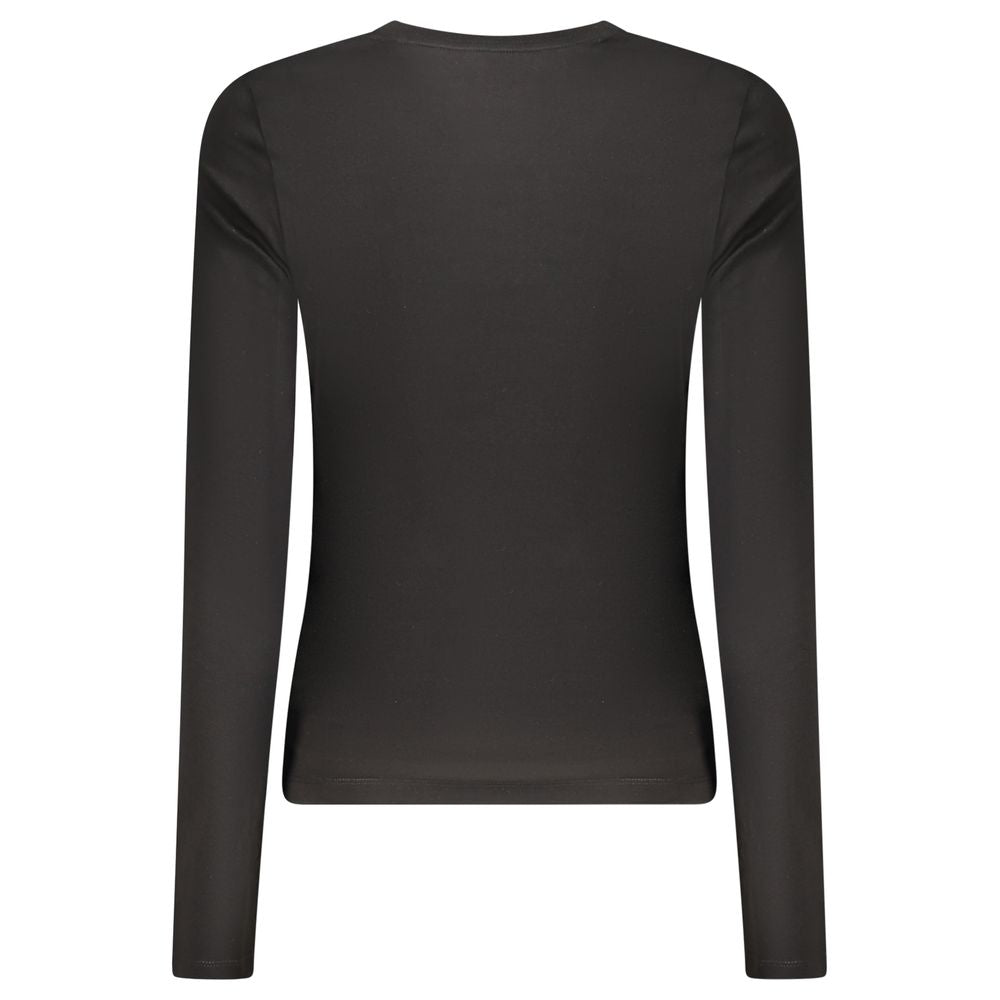 Guess Jeans Black Cotton Women's T-Shirt