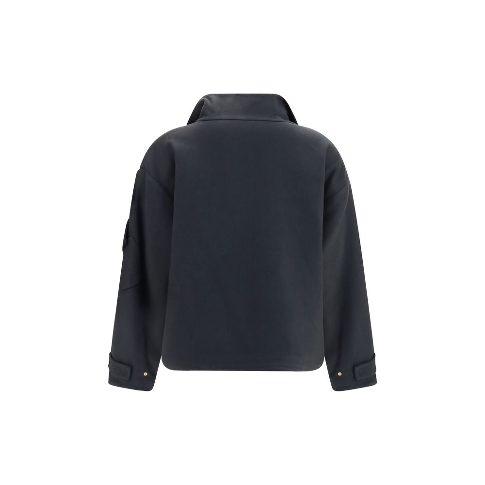 Giorgio Armani Gray Cashmere Coat