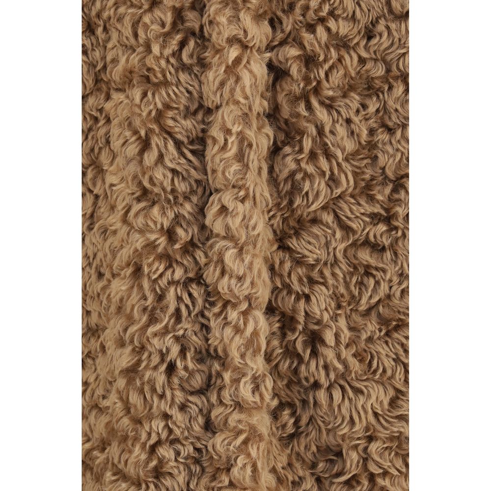 Kristina Ti Brown Polyester Coat
