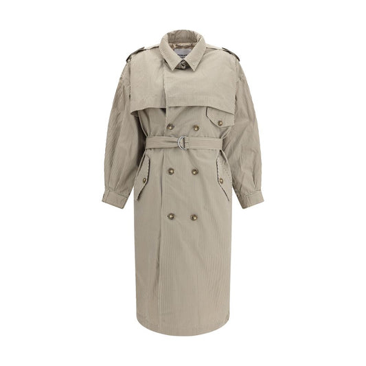 Isabel Marant Étoile Bicolor Cotton Coat