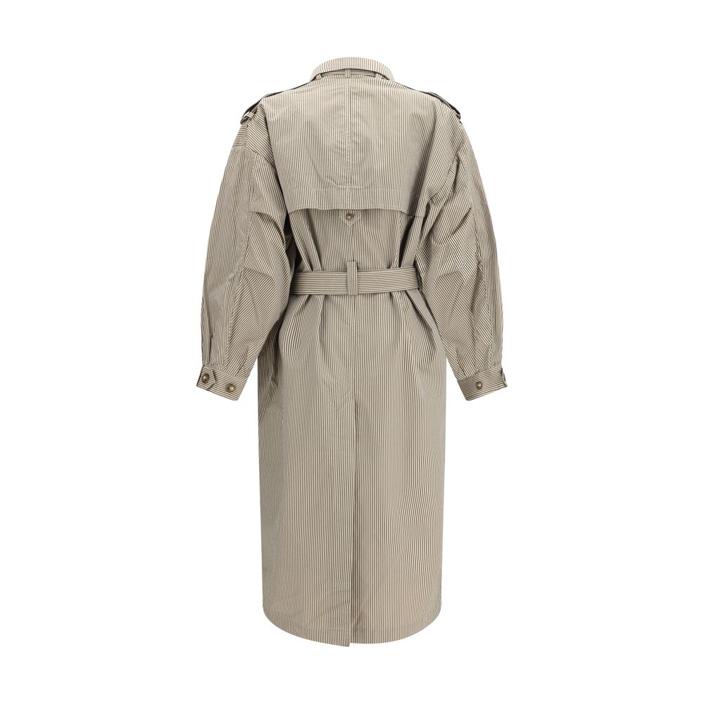 Isabel Marant Étoile Bicolor Cotton Coat