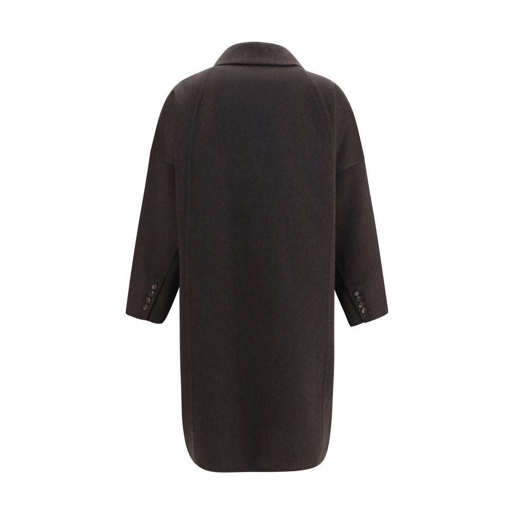 Brunello Cucinelli Brown Cashmere Coat