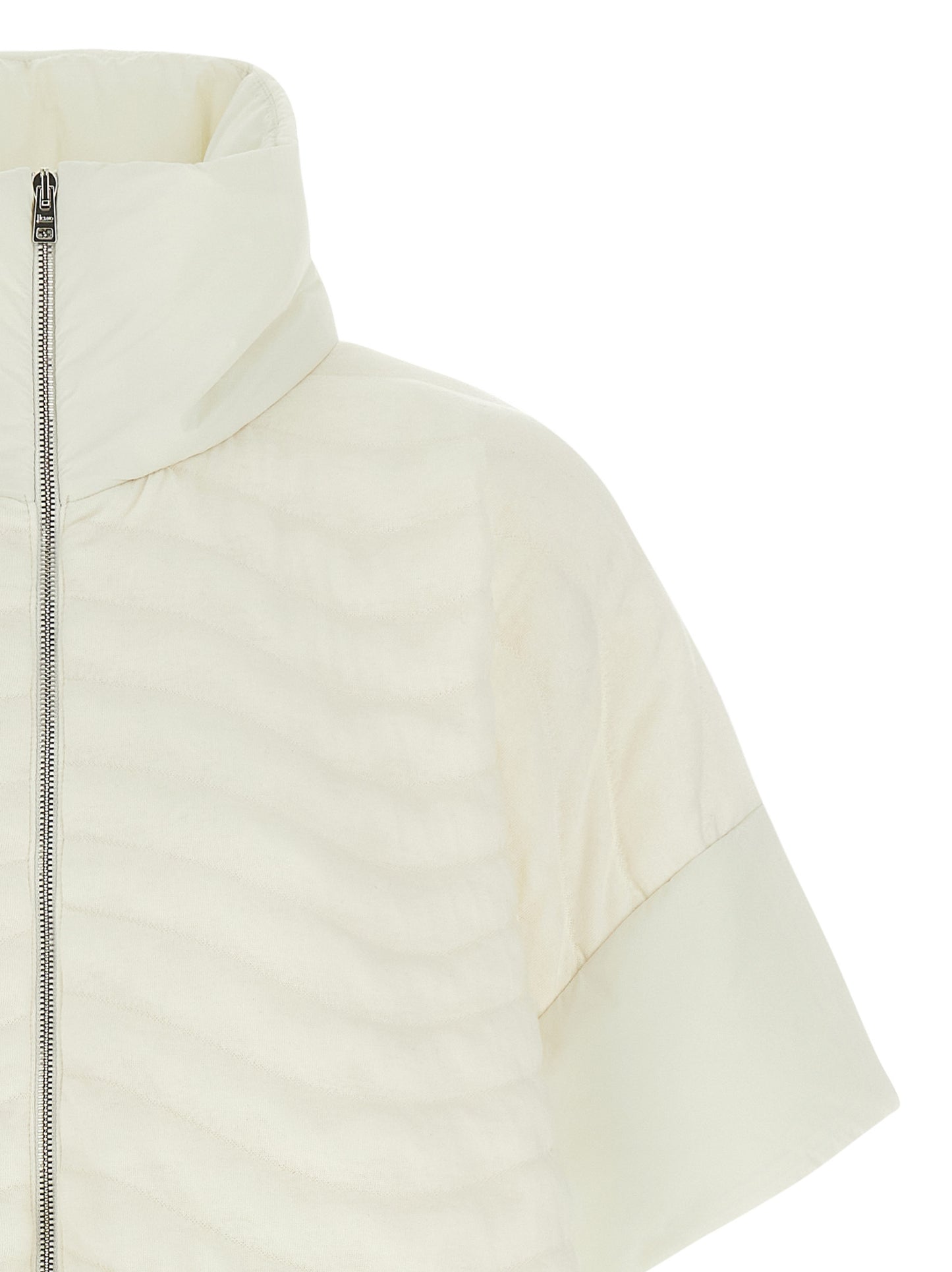 Herno White Polyester Coat