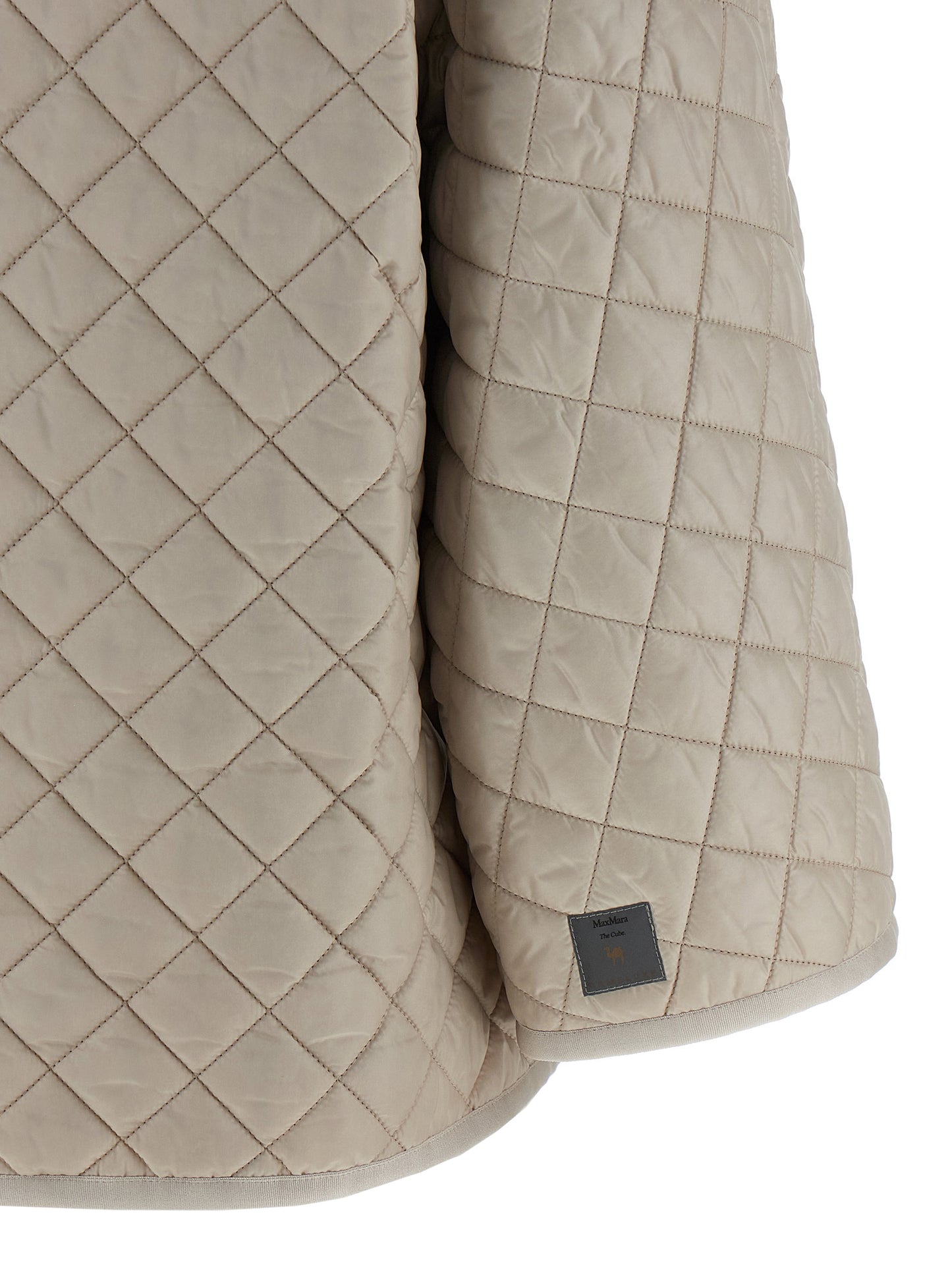 Max Mara Gray Polyester Coat
